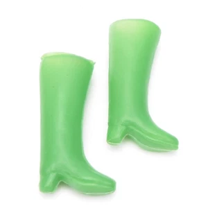 Botas Go-Go Vintage Años 70 Barbie Clon Verde Zapatos - Hong Kong - Imagen 1 de 3