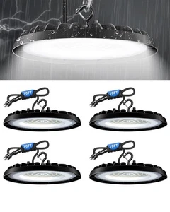 IP66 150W High Bay Led Shop Lights, 5000K Daylight, 21500LM (Eqv. 650W MH/HPS... - Picture 1 of 7