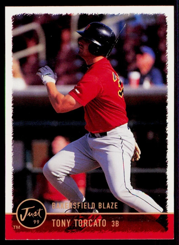 1999 Just #142 Tony Torcato Bakersfield Blaze Baseball Card - Image 1 of 2