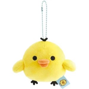 San-X Rilakkuma Hanging Plush Toy Kiiroitori MV31001 2025 NEW - Picture 1 of 4