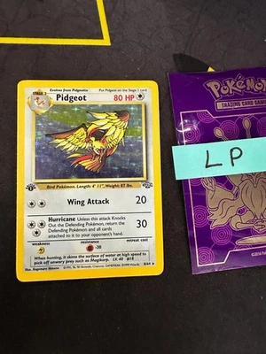 Pokémon TCG 1st Edition Pidgeot 8/64 Jungle Holo 1999 228 💎LP💎 - Image 1 of 4