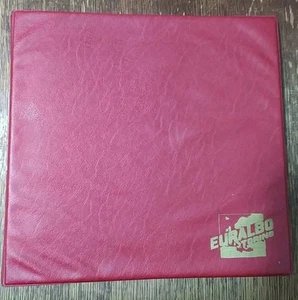 Album Raccoglitore Euralbo Per Buste Cartoline Fdc Con 15 Fogli Sfondo Nero - Foto 1 di 3