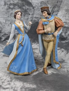 Lenox Romeo & Julia Die legendären Prinzessinnen Porzellan Figur Maske fehlt - Bild 1 von 23