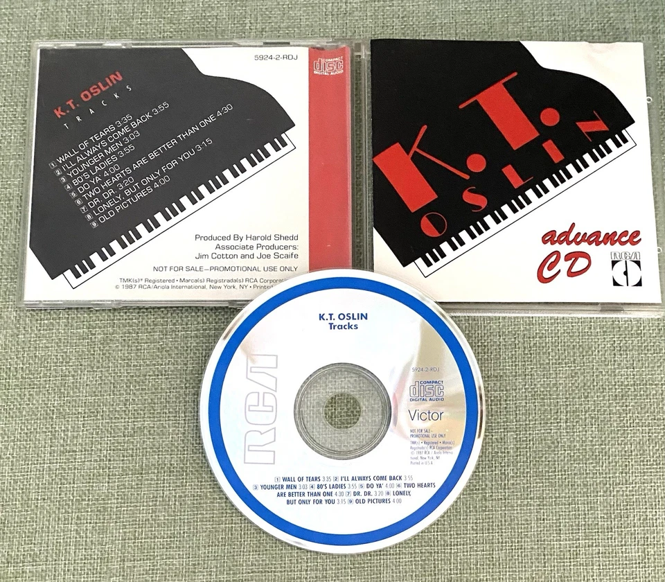 K.T. Oslin        ** PROMO CD **      Tracks - Image 1 of 1