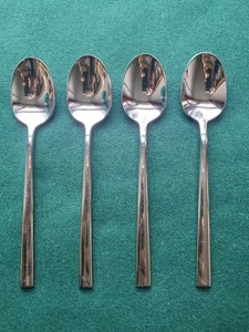 ROYAL DOULTON ROMA Stainless Steel Tea Spoon x 4 (Everyday 18/10 Stamp) - Picture 1 of 4