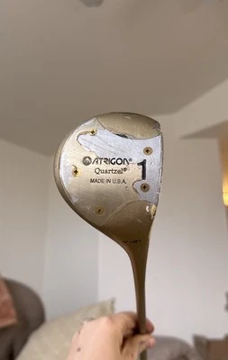 464 Rare New One piece Driver Quartzel model by Atrigon in USA UB2000 Golf Club - Image 1 of 4