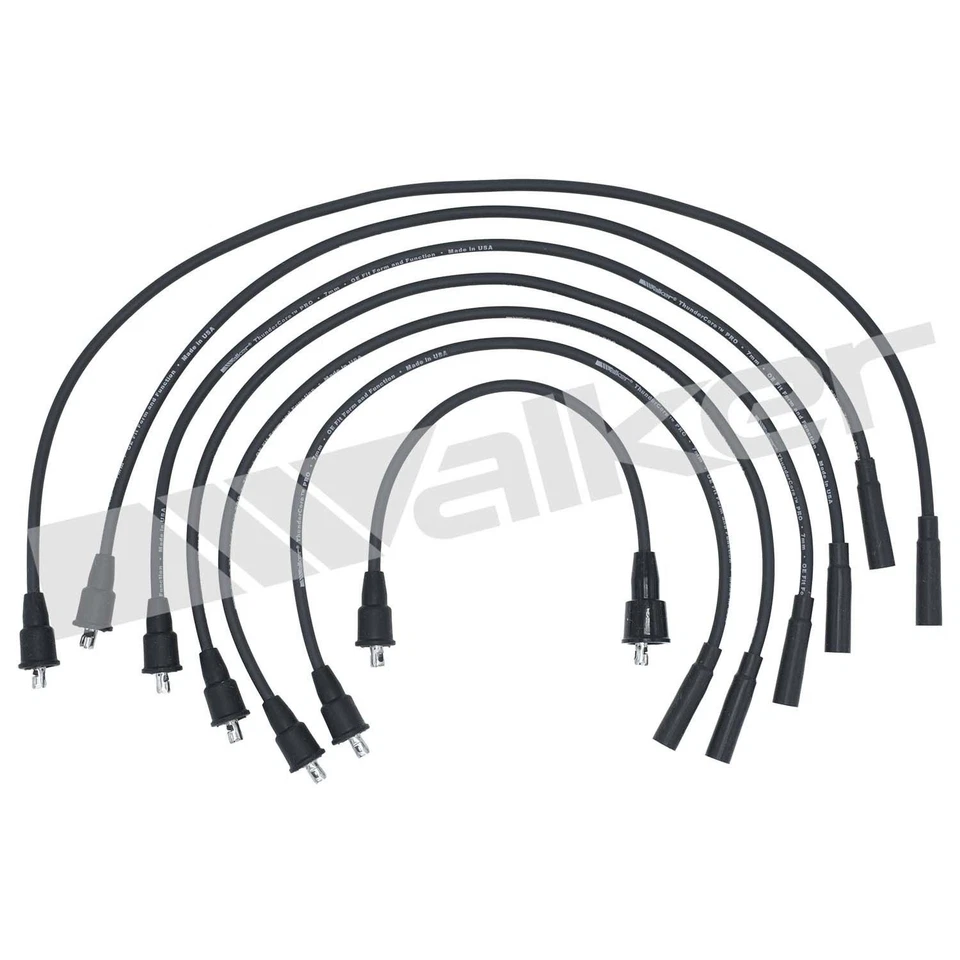 Juego de cables de bujía Walker Products 924-1344 para modelos Dodge 87-91 seleccionados Foto 1 de 4