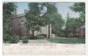 Midwood Club Flatbush New York City 1906 handkolorierte Postkarte - Bild 1 von 1