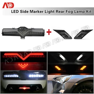 For 2013-UP Subaru BRZToyota GT86 Scion FR-S LED Side Marker Rear Fog Lamp 3IN1 - Bild 1 von 10