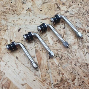 Valvole Lunghe Bolt-in 90° x 4 (SSR, Work, Enkei, Weds, Koenig, Riverside, Volk) - Foto 1 di 5