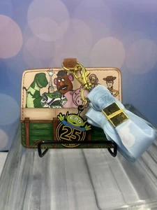 Pixar Disney Loungefly Toy Story  25th Anniversary Lanyard with Cardholder - Picture 1 of 2