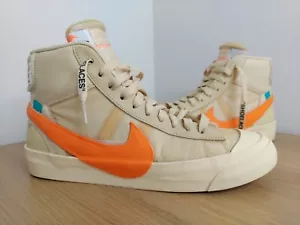 Scarpe da basket Nike Blazer Mid x Off-White Hallow's Eve da uomo scarpe da ginnastica UK 8,5 - Foto 1 di 13