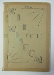 1956 George Washington School, KINGSTON NY, Wit and Wisdom, Student Poetry Book - Picture 1 of 6