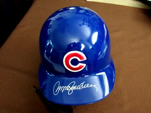 RYNE SANDBERG CHICAGO CUBS HOF SIGNED AUTO VINTAGE ABC PRO HELMET JSA BEAUTY - Picture 1 of 5