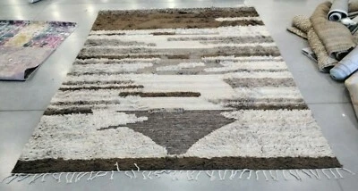 Alfombra GRIS/MARRÓN 10' X 14' Roscas Tiradas, Precio Reducido 1172703725 KNY225A-10 Foto 1 de 4