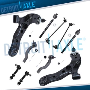 10pc Front Lower Control Arms Sway Bar Tie Rods for 2006 - 2018 Toyota RAV4 - Picture 1 of 12