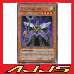 YuGiOh - Max Warrior - DP09-EN009 - 1st Edition - Rare - NM/M - Picture 1 of 1