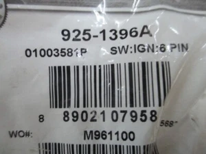 925-1396A IGN. SWITCH CUB CADET MTD TROYBILT CRAFTSMAN OEM FACTORY PART - Picture 1 of 1