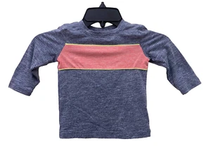 Toddler Solid Long Sleeve T-Shirt Cat & Jack Gray Size 12M New - Picture 1 of 2