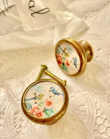 Vintage Style Baby Nursery Cabinet Knobs 22Pcs Cover