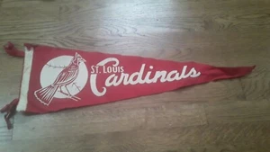 Vintage St. Louis Cardinals Pennant 25.5” x 8.5” Red - Picture 1 of 7