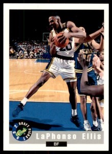 1992-93 Classic Draft Basketball LaPhonso Ellis Notre Dame Fighting Irish #47