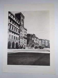 Genova Piazza Caricamento dopo il bombardamento del '42 - Stampa Riproduzione - Picture 1 of 1