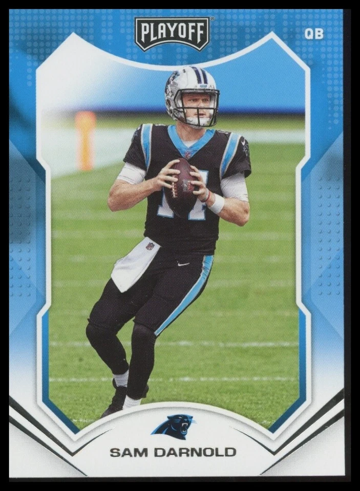 2021 Panini Playoff #157 Sam Darnold Carolina Panthers - Image 1 of 1