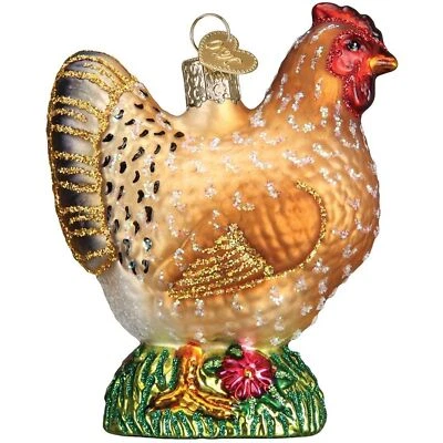 Old World Christmas Glass Blown Ornament, Spring Chicken (With OWC Gift Box) - Image 1 of 4