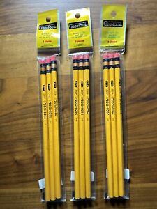 Mongol Pencil 3 Packs No. 1, 2 & 3 by Eberhard Faber 3 pencils/pack RARE and NEW