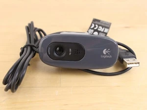 Logitech HD Webcam C270 720p V-U0018 Built In Microphone USB Camera Zoom Meeting - Afbeelding 1 van 5