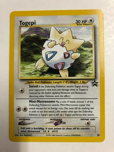 Pokémon Togepi Black Star Promo #30 NM/MT (Never Played!) Pristine!!! - Picture 1 of 8