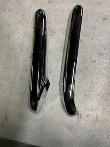 1958 Chevy fender side extensions RE-CHROMED ORIGINALS - Picture 1 of 3