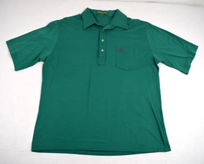 Vintage Penguin Shirt Grand Slam Munsingwear Size XL 80s Turquoise Green - Image 1 of 4