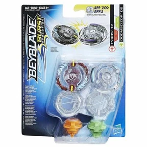 Paquete doble Beyblade Burst Evolution Tyros T2 D20/TB02 y Doomscizor D2 D04/TD05 - Imagen 1 de 2