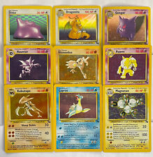 Pokemon TCG Vintage WOTC Fossil Set Unlimited - Choose Your Card! - NM/LP