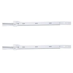 (10 Set) Scorrevoli per Cassetto Armadio 18" Hickory P1750/18-W Montaggio Laterale, Rullo Scorrevole - Foto 1 di 4