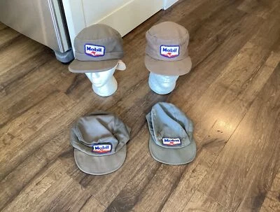 4 DE COLECCIÓN MOBIL GASOIL PEGASUS ESTACIÓN DE SERVICIO ASISTENTE GORRA ENVÍO GRATUITO Foto 1 de 4