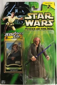 STAR WARS - HASBRO - JEDI FORCE FILE - POTJ - SAESEE TIIN - Jedi Master - Col... - Picture 1 of 3