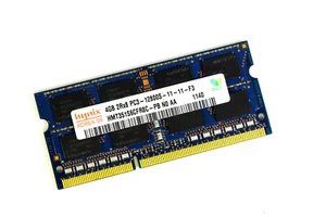 Hynix HMT351S6CFR8C-PB PC3-12800S-11-11-F3 4GB Laptop SODIMM Memory RAM - Picture 1 of 1