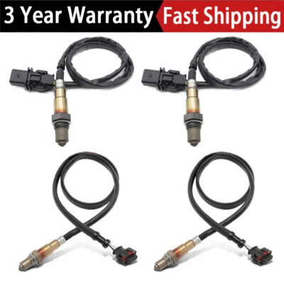 Juego de 4 sensores de oxígeno ascendente + descendente para Porsche 2005-08 Boxster 2006-08 Cayman Foto 1 de 4