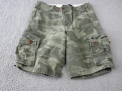Pantalones Cortos Hollister Para Hombre Adulto 30 Verde Camuflaje Carga Cali Longboard 30x10 Foto 1 de 4