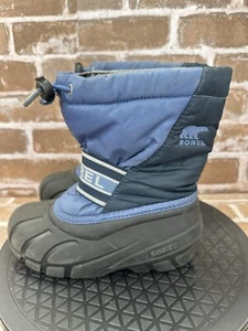 Sorel Cub Nieve Invierno Botas de Nieve Azul Claro Niños Pequeños Talla 12 - Imagen 1 de 5