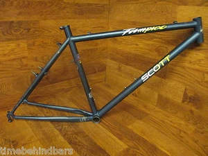 RARE VINTAGE SCOTT TAMPICO STEEL 26" TANGE CANTILEVER BRAKE MTB FRAME 17.5" - Picture 1 of 12