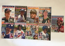 Baseball Cards Magazine 1989 - 1990 Covers Only (Lot of 9) - NO CARDS