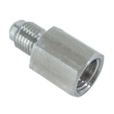 1/2" Female NPT to 3/8" Male JIC Flare Pipe Fitting Reducer Adapter SS304 - Image 1 of 2