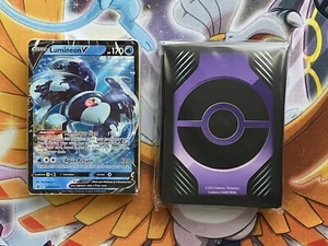 Pokemon TCG: Trainer's Toolkit 2022 58 Card Deck Lumineon V + 65 Card Sleeves - Picture 1 of 5