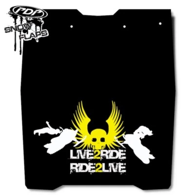 2013+ Ski Doo Renegade X, X-RS, Summit moto de nieve aleta de nieve por PDP SF-XMSL2R98 Foto 1 de 4