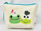 Pickles the Frog x Sanrio Character Kero Kero Keroppi Cosmetic Pouch New