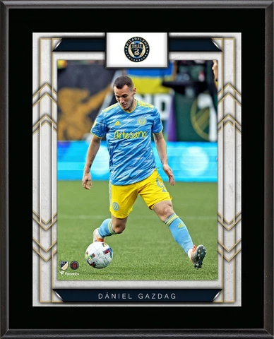Daniel Gazdag Philadelphia Union 10.5" x 13" Player Plaque Cover